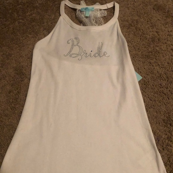 Bride Tank Top Betsy Johnson - Picture 1 of 3